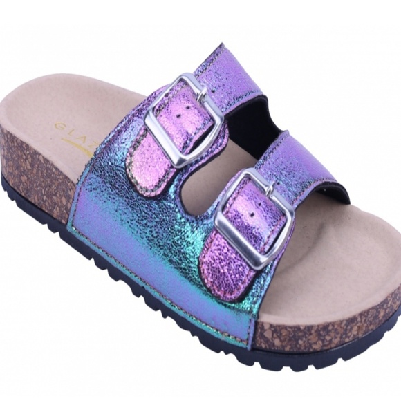 Unicorn Cork Sandals - Picture 2 of 2